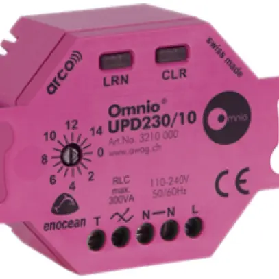 Actionneur-variateur RF INC Omnio 1-fois RLC, 300W 230VAC 