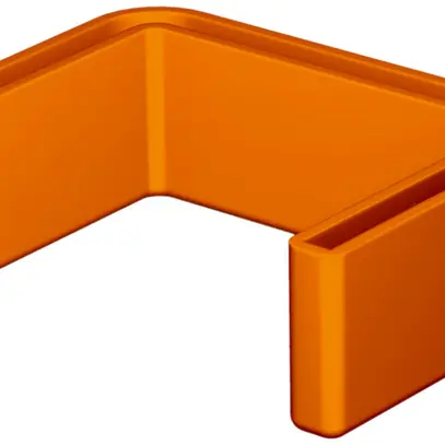 Coperchio Bettermann per US 7 profile arancione 