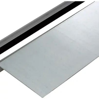 Couvercle avec brosse et LED Hager pour BKB 85×250mm 