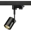Projecteur SLV BIMA, GU10 50W avec adaptateur 3-phases IP20 noir 