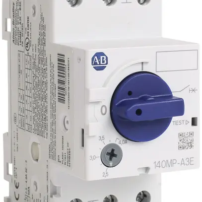 Disjoncteur de puissance AMD AB 140MP-A3E-B40 (2.5…4A), Inom=50A, Icu=75kA 