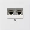 Scatola INC kallysto 2×RJ45s bianco parallelo 