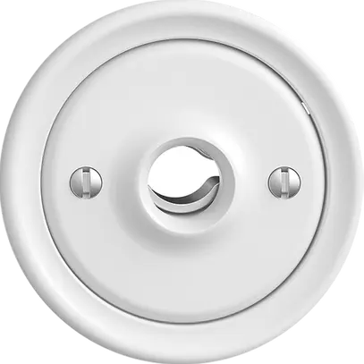 UP-Anschlussdose STANDARDdue weiss ohne Klemmeneinsatz 