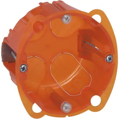 Scatola INC Legrand <M-M> 1×1modulo arancione p=50mm universale 