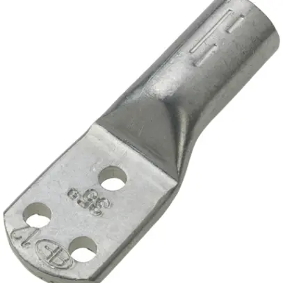 Pressdrahtschuh Flury AV 14 3-Loch, Cu verzinnt, 35mm², Ø 8mm 