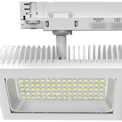 Proiettore LED DOTLUX FLEXAtrack 32W 3710lm 930/940/957 100° AD3fa 201×108 bi 