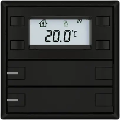 Poussoir RTH EDIZIO.liv SNAPFIX® a.RGB-LED 2×touches comm.2T no 