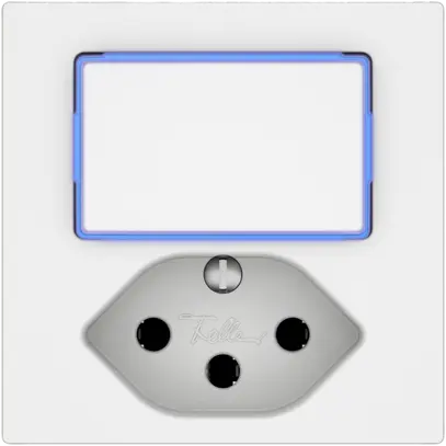 Kombination EDIZIO.liv SNAPFIX® S6K+T13 Seitenbeleuchtung bl ws 