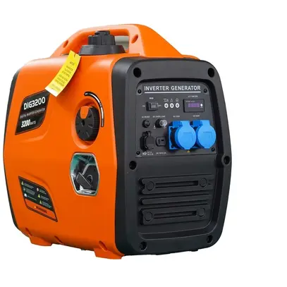 Générateur électrique ELBRO DIG3200 230V 3200W 2×T23 2×USB A 1×12V 8.3A 