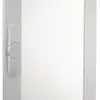 Porte droite Hager Univers 519×1369×12mm version porte à regard IP44 blanc 