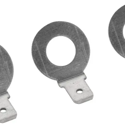 Pezzo di raccordo interruttore di circuito weber.silas DIN00 linguetta 6,3×0,8mm 