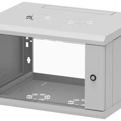 Netzwerk-Wandgehäuse 19" Z-Cube 6HE 368×600×450mm 60kg grau IP20 