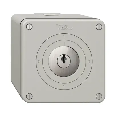 Interruttore rotativo NAPU NEVO, 0/3L, con serratura&2 chiavi, KS, 0-1-0-1, grc 