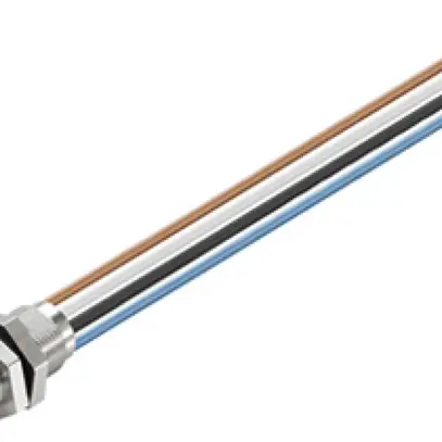 EB-Steckverbinder Weidmüller SAIE-M8S-4-0.5U-FP-M8 mit Leiter 4×0.25mm² 