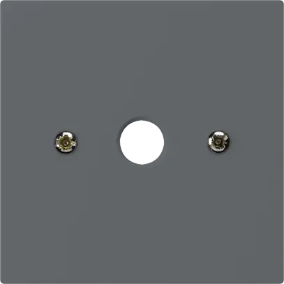 Boîte de raccordement ENC kallysto anthracite Ø9mm sans bornier 