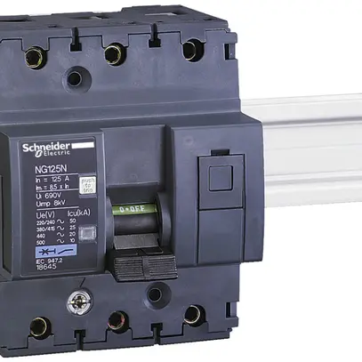 Avviatore Schneider Electric NG125N 3P 25A C 25KA 