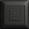 Comando per interruttore tapparelle INC 1c/2t Edue Wiser nero 