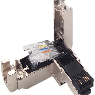 Connecteur à fiche Siemens IE FC RJ45 Plug 2×2 cat.5 100Mbit/s 90° métal, 10pcs 