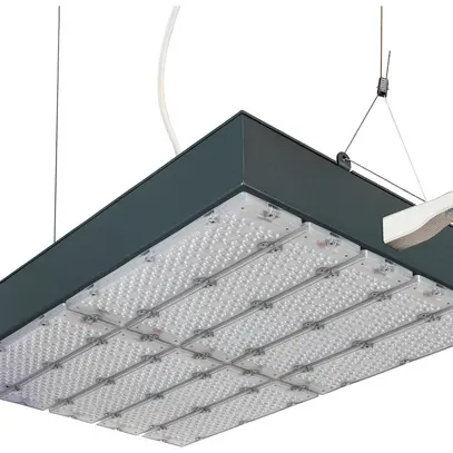 Projecteur salle LED Sylvania KubiXx AISLE PIR 276W 48300lm 840 IP65 VAR 760×460 