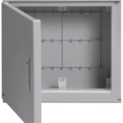 Armadio a muro Hager Univers 72 moduli 3 file 24UM SK II IP65 grigio 