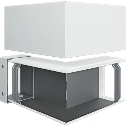 Angle extérieur tehalit FWK-Plus 100×150mm blanc trafic 