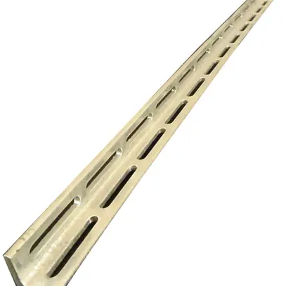 Fer angulaire à fente 30×30×4mm L=2m 