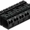 Borne de raccordement WAGO 5-L noir 