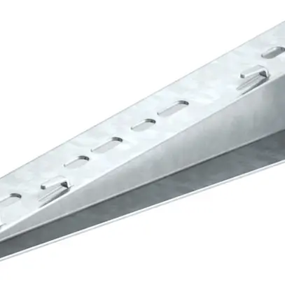 Braccio per muro/palo Bettermann MWAG 12 21 FS per canale a griglia 210mm 