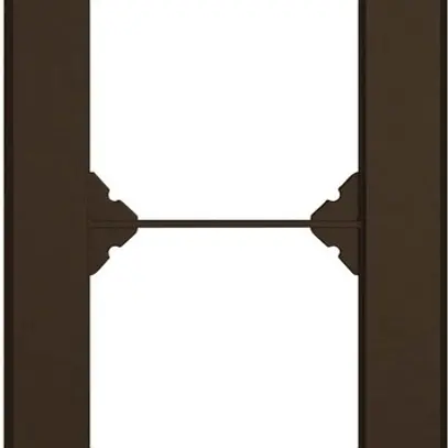 UP-Kopfzeile EDIZIO.liv SNAPFIX® 4×1 für frei wählbare Kombinationen braun 