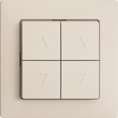 Interruttore per tapparella INC EDIZIOdue F crema 2 canali 