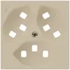 Piastra frontale per presa Hager kallysto 3×T23 1×S H beige 