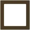 Telaio intermedio kallysto 60×60mm con apertura 45×45mm marrone 