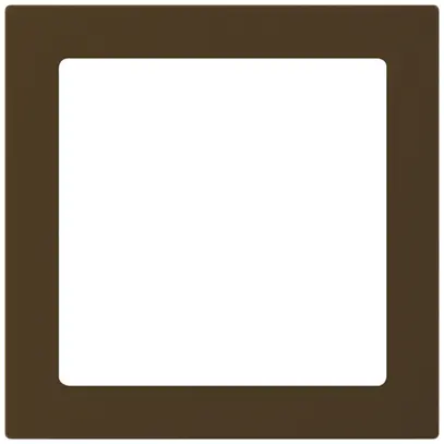 Telaio intermedio kallysto 60×60mm con apertura 45×45mm marrone 