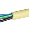 Câble d'installation FE05C 4×1.5mm² 3LPE jaune Cca Une longueur