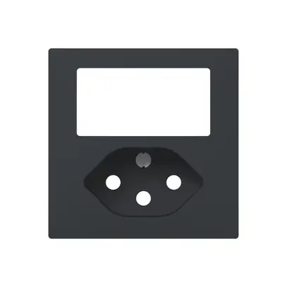 Kit montaggio INC SIDUS Z/E per presa di carica USB+T13 antracite 