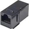 Modulo RJ45 Cecoflex AVM-0106, Keystone, cat.6/u f/f, nero 