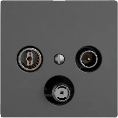 Prise antenne TV-R-SAT EDIZIO.liv SNAPFIX® DB53 prise de dérivation grf 