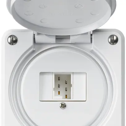 Scatola di raccordo INC robusto IP55 bianco 1×TT83 per combinazione 