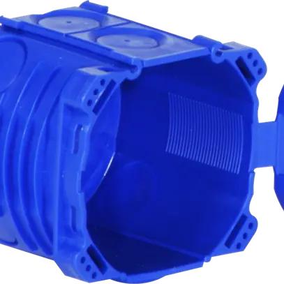 Einlasskasten AGRO NIS Gr.I mit Klappdeckel halogenfrei blau 