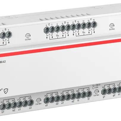 Actionneur de jalousie AMD ABB JRA/S8.230.4.2 8-fois 6A/230VAC mesure tdm entrée 