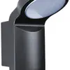 Applique LED ESYLUX OL 100 LED 3K, noir 
