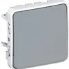 Interruttore a bilico PLEXO 3/1L grigio 