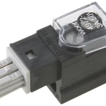 Scatola di derivazione Woertz per cavo piatto Data 2×1.5mm² 2P-bus codice Woertz 