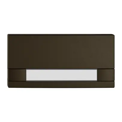 Poussoir 1/2 EDIZIO.liv SNAPFIX® p.KNX&UNI s.LED a.étiquette comm.2touch.br 