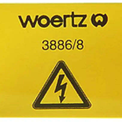 Couvre-bornes Woertz pour 8 bornes 4mm² 