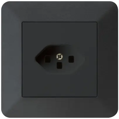 Prise ENC kallysto.trend T23 noir avec bornes enfichables 