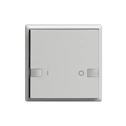 Frontset ON-OFF 1K/1T ZEP 60×60mm silver 