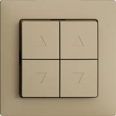 Interruttore per tapparella INC EDIZIOdue F sand 2 canali 