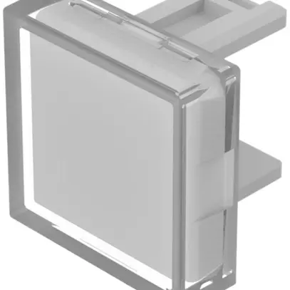 Cofano pressione EAO31 15×15mm traslucido, bianco 