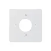 Kit frontale per interruttore a chiave S0 60×60mm kallysto 0-1-0-1 bianco 